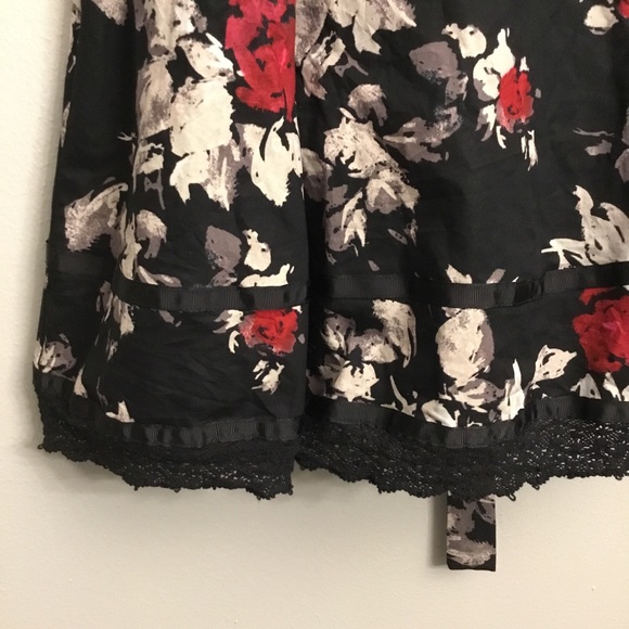 Hot Topic Pinup Rockabilly Rose Corset Dress Size SM - Picture 4 of 13